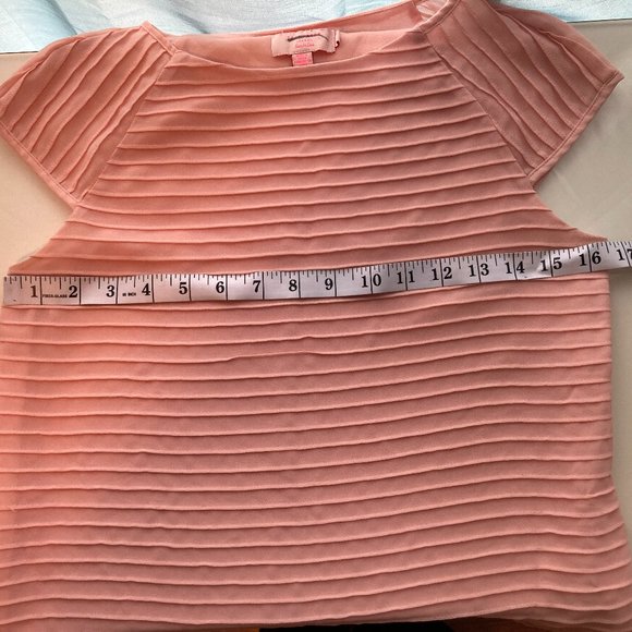 Ted Baker Dusky Pink Pintuck Top  US 4 - Picture 8 of 8